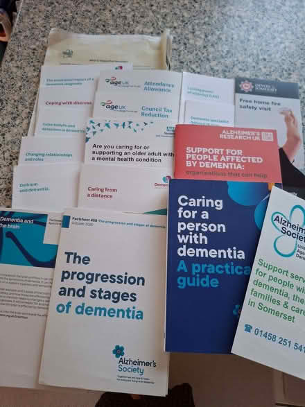 Photo of free Dementia advice leaflets (Innsworth GL3) #1