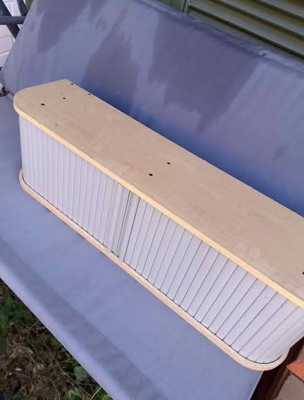 Photo of free Wooden shelf with sliding doors (Minchery Farm OX4) #1