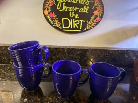 Photo of free 4 blue mugs (Methuen) #1