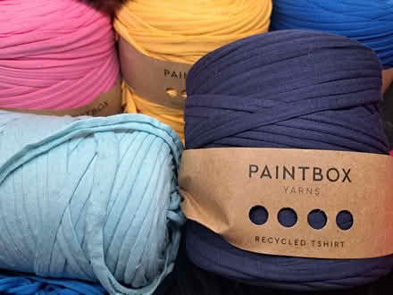 Photo of free Paintbox Yarns - made of recycled tee shirts (Southport PR8) #1