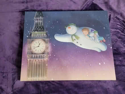 Photo of free Snowman Flying Light up Picture (Leavesden WD25) #1