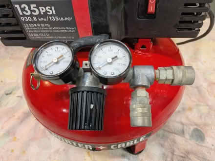 Photo of free Air compressor (Hazeldean/Castlefrank area) #3