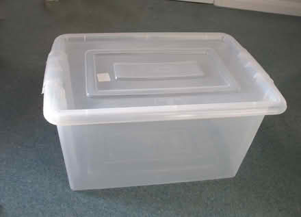 Photo of free Large plastic storage boxres (Caldecott OX14) #1