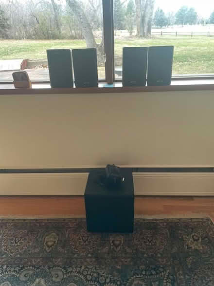 Photo of free Speaker system w/sub woofer (East Boulder) #2