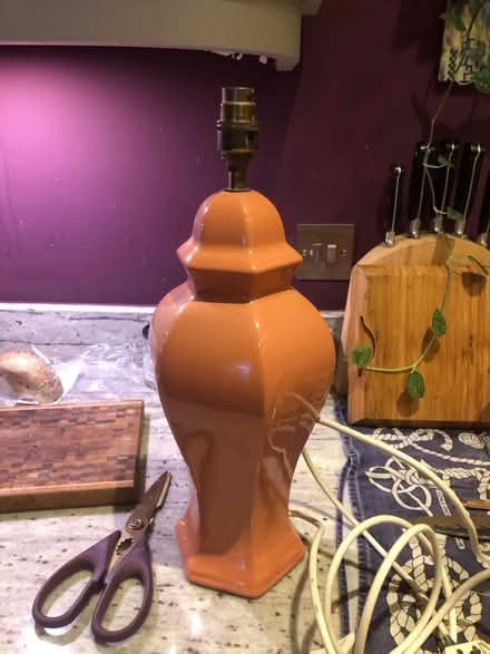 Photo of free Ceramic lamp (Walkley, S6) #1
