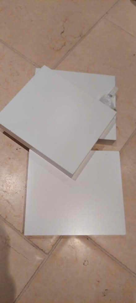 Photo of free 3 White Ikea Floating Shelves (Horsham) #1
