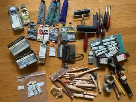 Photo of free Fine Art supplies (UVillage area) #1