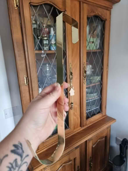 Photo of free Gold wreath door hook (Stonehouse) #1