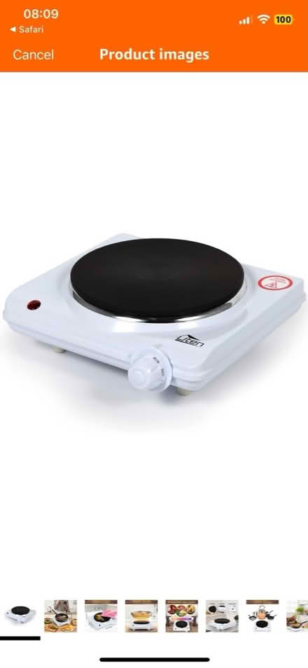 Photo of Temporary hob / hot plate (Sundridge Park BR1) #1