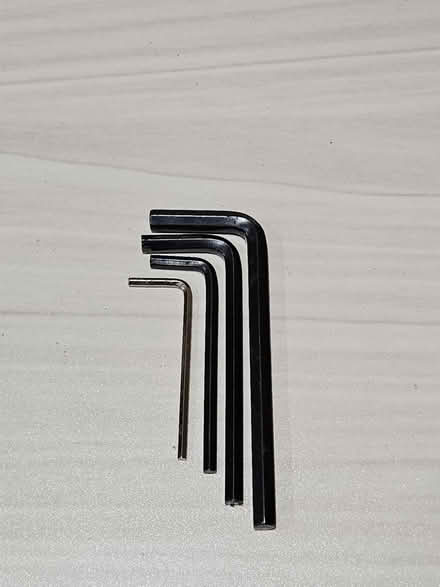 Photo of free Allen keys (Sizes 5, 4, 3, 2) (St Peter's, GL51) #1
