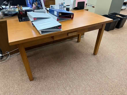 Photo of free Two wood tables (Near Slack and Merivale) #1