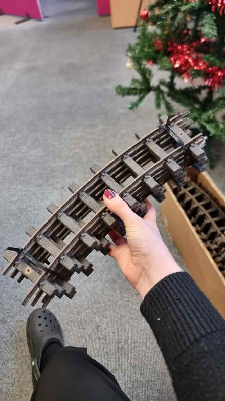 Photo of free G scale model train track (Scotstounhill G14) #1