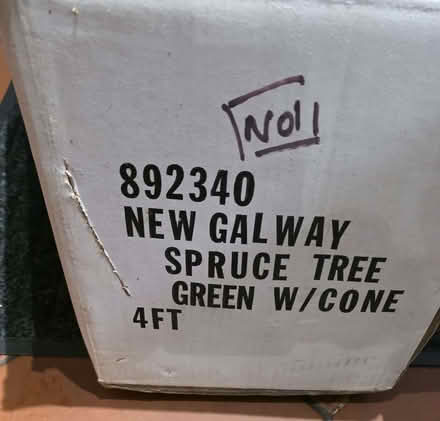 Photo of free Artificial Christmas Tree (Horsley GL6) #2