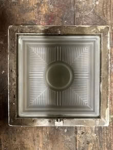 Photo of free 1950's Frosted glass ceiling light (farmington hills) #2