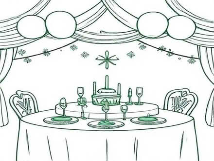 Photo of Frozen party tableware/decorations (University Area RG1) #1