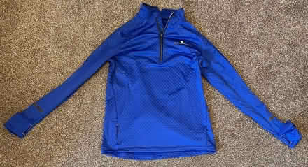 Photo of free Thick blue running / sports top - Mens Medium (Greaves LA1) #1