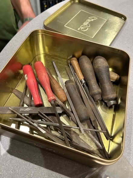 Photo of free Box of needle and flat files (Malvern Link WR14) #1