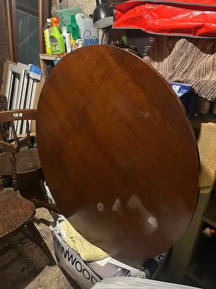 Photo of free Wood dining table and chairs (Woodley RG6) #1