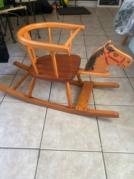 Photo of free Child’s horse rocker (Surrey quays) #1