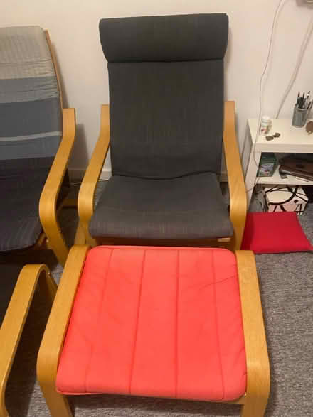 Photo of free Grey Ikea Arm Chair 1 (CR0) #2