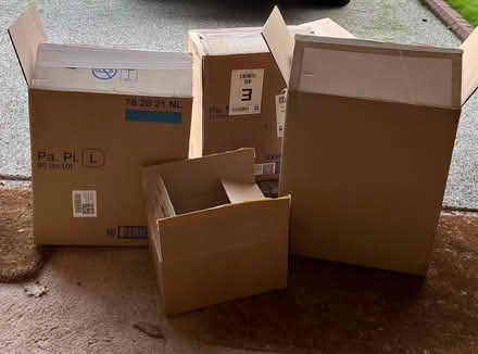 Photo of free Good size strong cardboard boxes (cheadle Hulme SK8) #1