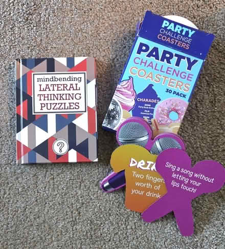 Photo of free Party Game Coasters and Puzzle Book (Euxton PR7) #1