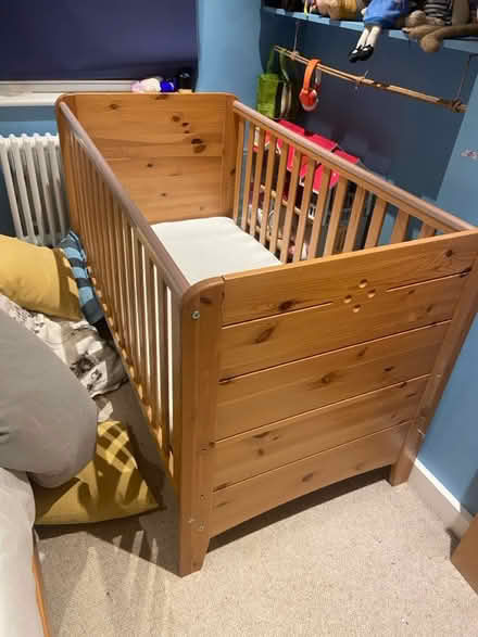Photo of free Wooden cot (Stratford, E15) #1