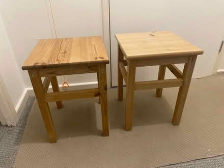 Photo of free Wooden Stools (CR0) #1