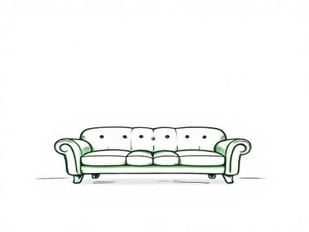 Photo of free Brown Leather sofa bed (Great Moor SK7) #1