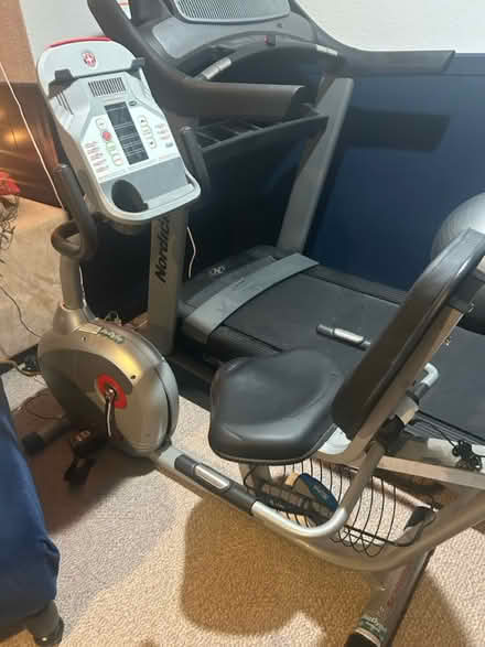 Photo of free Schwinn recumbent bike (East Waterloo) #3