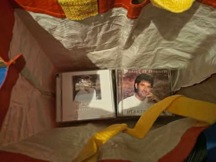 Photo of free CDs walking stick extension lead and a angle poise lamp (Herdings S14) #1