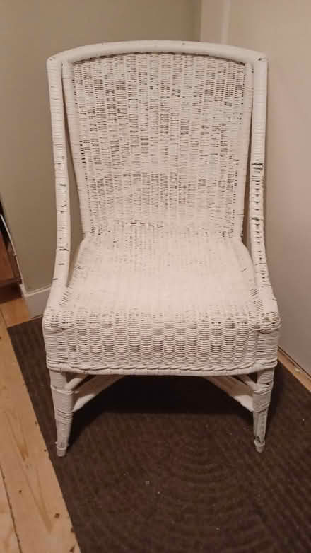 Photo of free Wicker chair (Stockbridge, Edinburgh EH3) #1