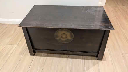 Photo of free Storage chest (dark wood) (Fleetville AL1) #1