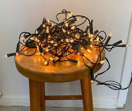 Photo of free 100 Clear Indoor Christmas Lights (Bracknell Forest RG12) #1