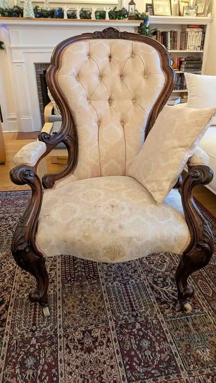 Photo of free Victorian Rococo Revival chairs (Glebe) #1