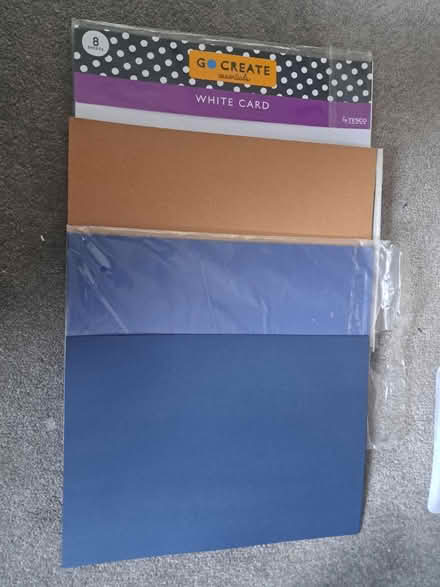 Photo of free Brown, blue and white card (Bonnyrigg EH19) #2