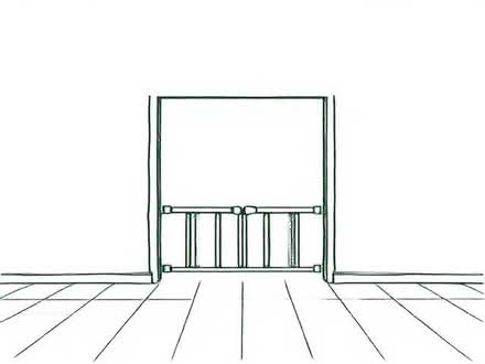 Photo of free XXL Wall fix room divider safety gate (Walton Manor OX2) #1