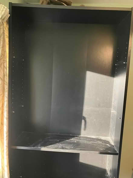 Photo of free Tall black bookcase (Bishops stortford CM23) #1