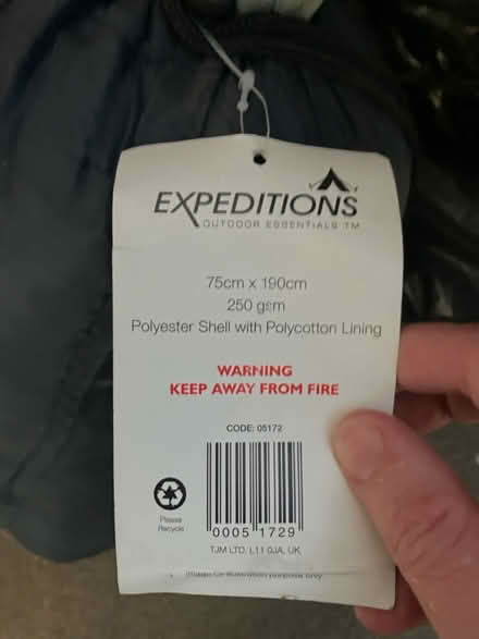 Photo of free Sleeping bag (G14) #2