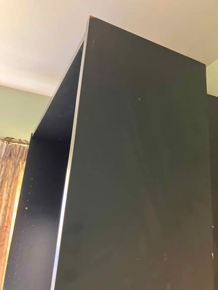 Photo of free Tall black bookcase (Bishops stortford CM23) #3