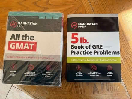 Photo of free GMAT review books (Colts Neck) #1