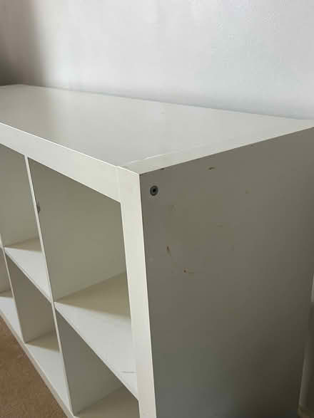 Photo of free IKEA KALLAX 2x4 cube shelving unit (Hackney Downs E5) #2