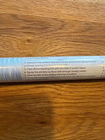 Photo of free Roll of window film (Burpham, Guildford) #2