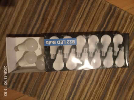 Photo of free Six LED lightbulbs bayonet fitting 9w (Carlton Hill BN2) #1