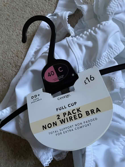 Photo of free 2 Brand New Bras (Ellastone DE6) #2