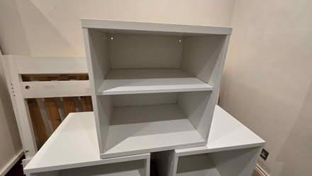 Photo of free 3 White Shelving Units (64×60×50 cm) (Notting Hill W11) #3