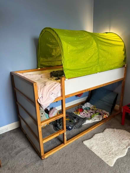 Photo of free IKEA Kura reversible bed (green) (Kings Park, FK8 2HY) #1