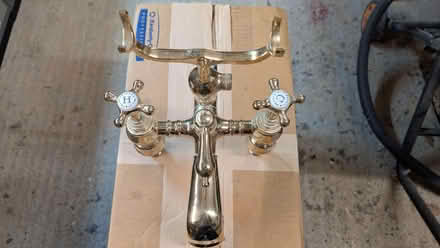 Photo of free Gold(colour)-plated bath taps (East Hendred OX12) #3