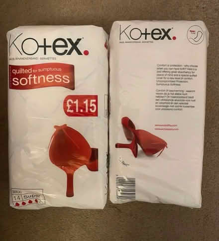 Photo of free Sanitary towels (Norbury) #1