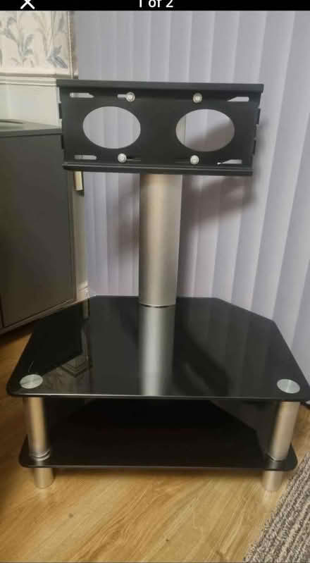 Photo of free Glass shelved TV stand (Dartford DA1) #1